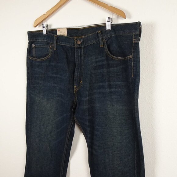 Levi's 527 Slim Bootcut Jeans Men's Size 40x32 Blue Denim Western Cowboy - Picture 3 of 12